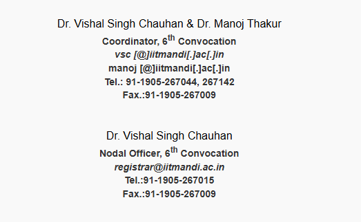 3rd Convocation Awards